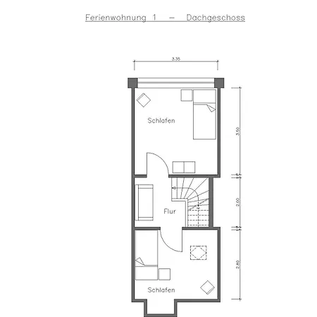 Apartmán Ferienhaus Bodderkoog *