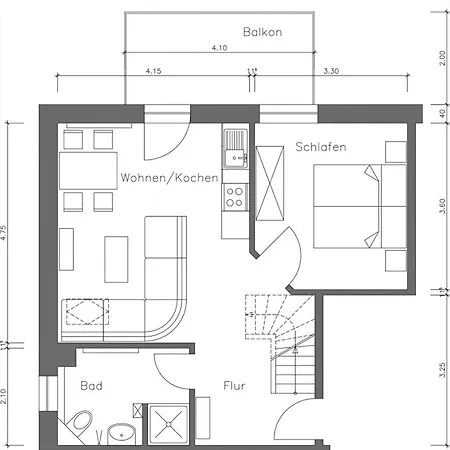 Ferienhaus Bodderkoog Apartmán *